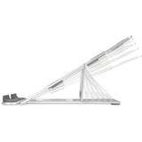 Kensington easy riser aluminium laptop riser standaard (aluminium)