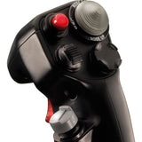 Thrustmaster hotas warthog joystick en throttle gaming hotas (zwart zilver, pc)