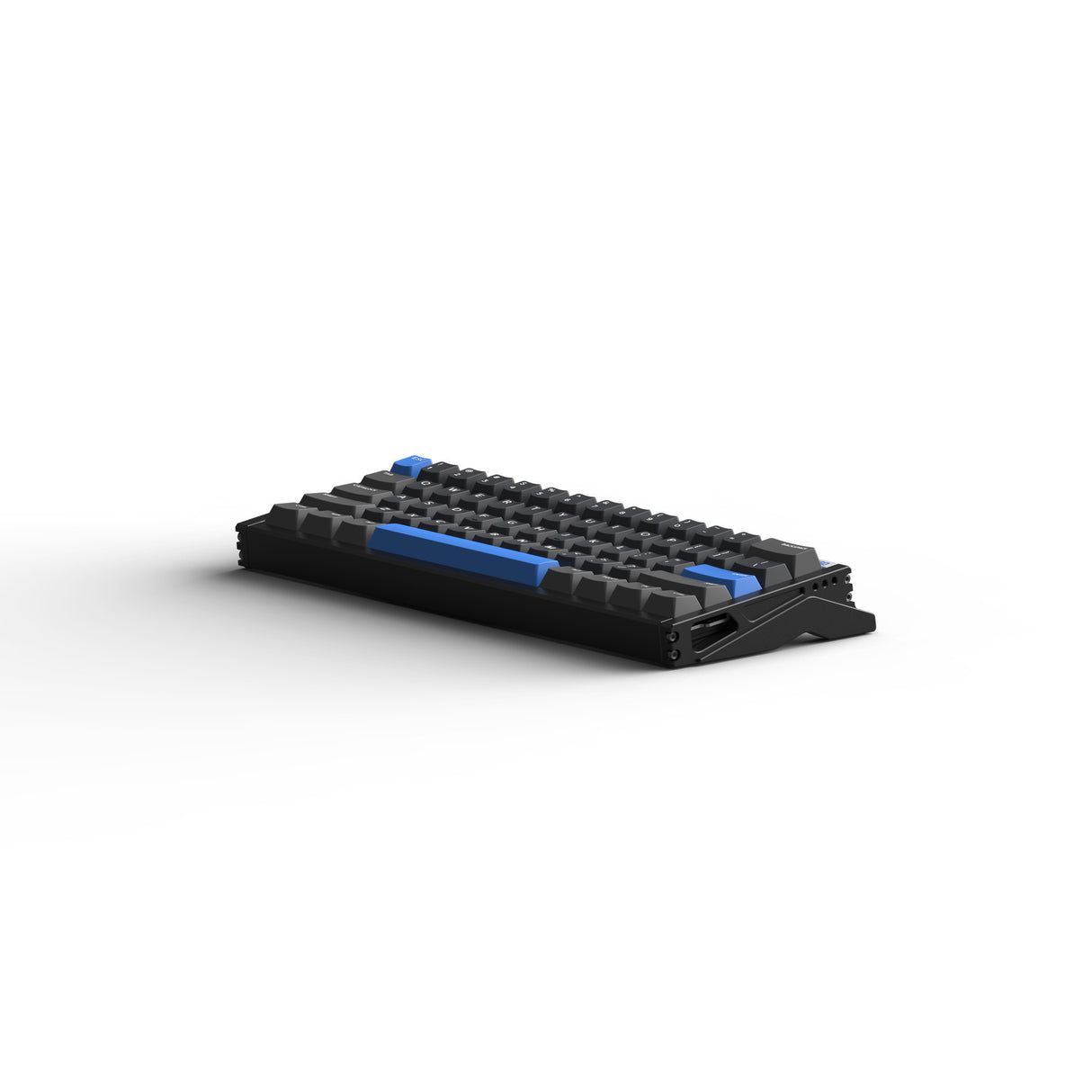 Iqunix ez60 magnetic switch gaming he keyboard (zwart, us lay-out (qwerty), gateron magnetic jade gaming, 60%, rgb, double shot pbt keycaps)