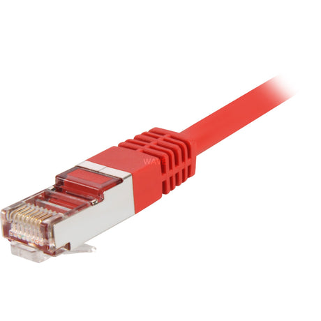 Sharkoon patchkabel rj45 cat.5e s ftp 10m (rood)