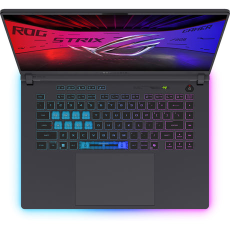 Asus rog strix g16 g615lr-s5396w 16 gaming laptop (zwart groen | core ultra 9 275hx | rtx 5070 ti | 16 gb | 1 tb ssd)