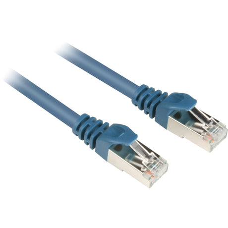 Sharkoon netwerkabel sftp, rj-45 met cat.6 (blauw, 0,25 meter)