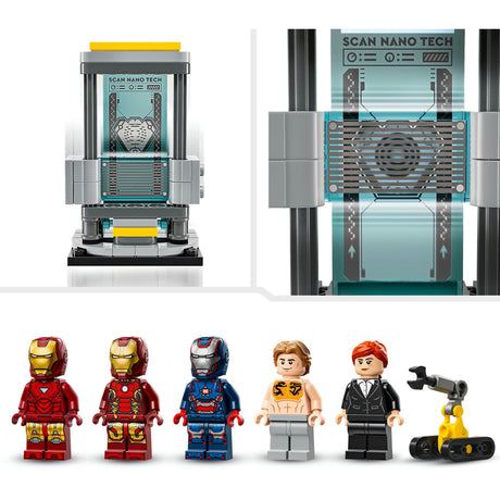 Lego marvel iron mans laboratorium: harnasruimte set - 76315