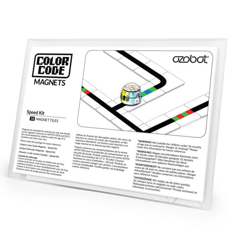 Ozobot kleurcode magneten snelheid set robot