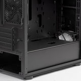 Silverstone sst-fav1mb-pro midi tower behuizing (zwart | 4x usb-a | rgb | window)