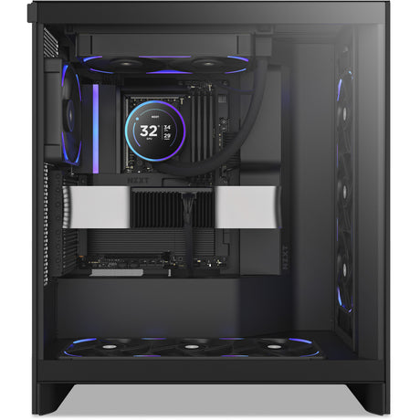 Nzxt f240x rgb case fans (zwart, 2 stuks, 240 x 120 x 30 mm, pwm)