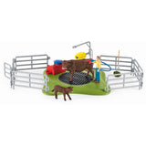 Schleich farm world - koe wasstation speelfiguur (42529)
