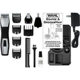 Wahl home products groomsman pro baardtrimmer (zwart zilver)