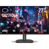 Cooler master ga27fc 27 gaming monitor (zwart, 120 hz, vga, hdmi)