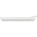 Brennenstuhl ®estilo hoekaansluitdoosstrook met usb laadfunctie 6-weg 4x beschermende contactdozen 2x euro zilver wit