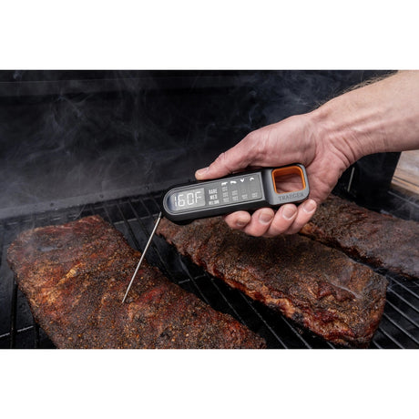 Traeger direct afleesbare vleesthermometer (lcd-scherm, magnetisch, geschikt voor p.a.l.-haak)