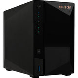 Asustor drivestor 2 pro gen2 nas (zwart, usb)