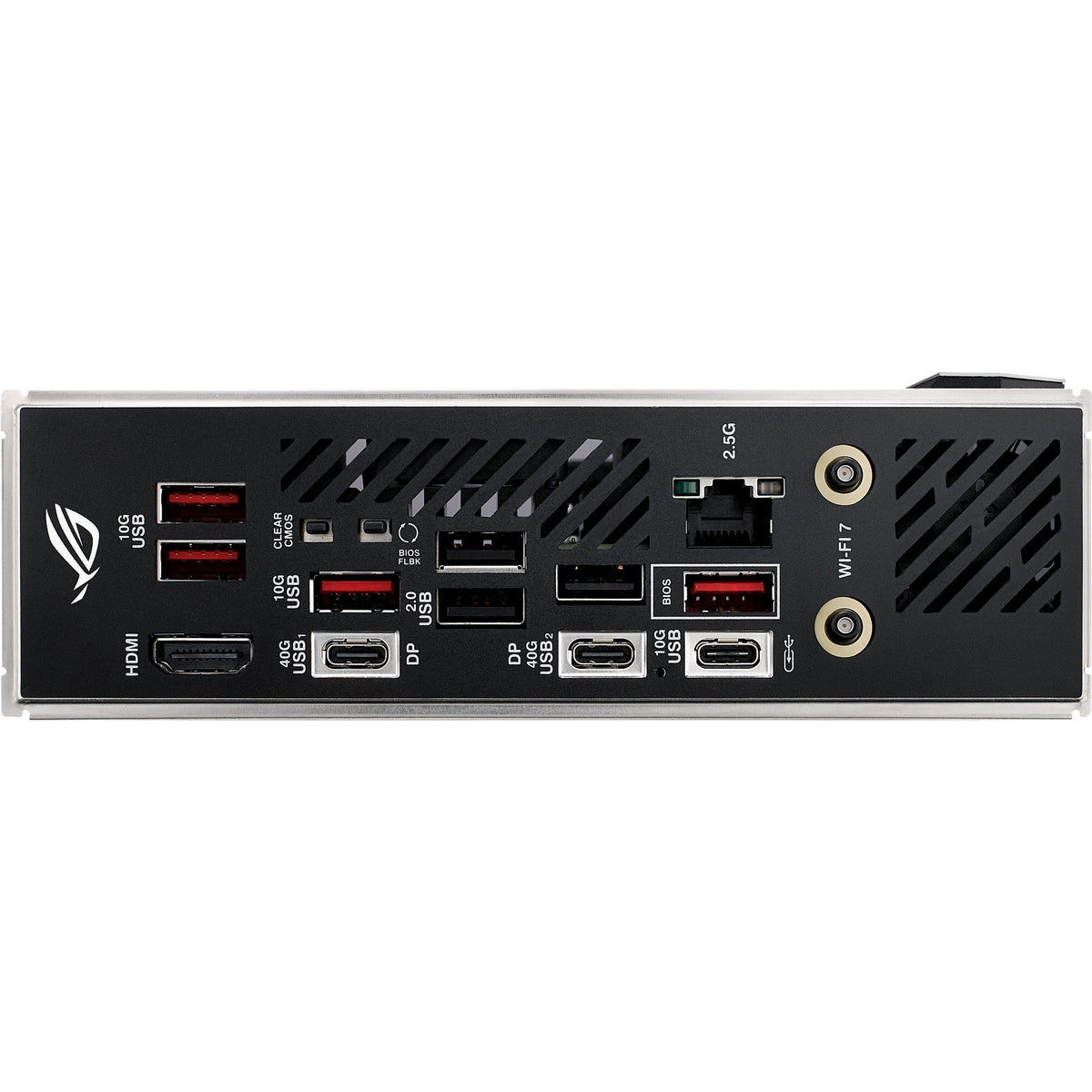 Asus rog strix x870-i gaming wifi socket am5 moederbord (raid, 2,5gb-lan, wi-fi 7, bt, sound, mini-itx)