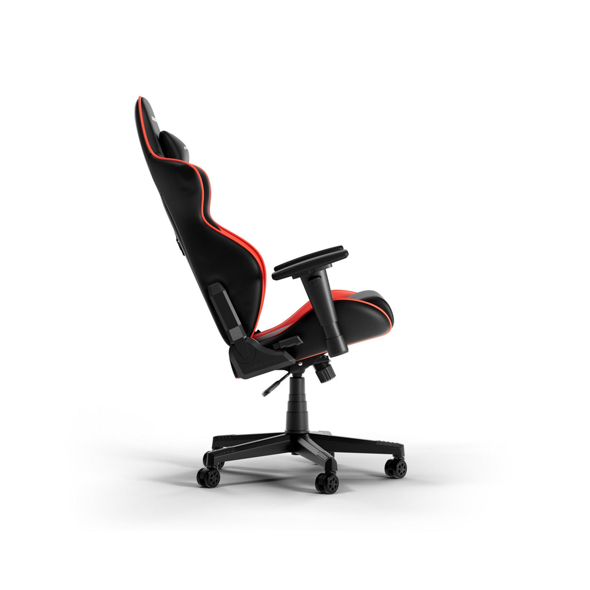 Dxracer gladiator l black red pvc leather gamestoel (zwart rood)