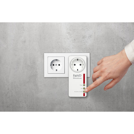 Fritz! powerline 1220e set internationaal (wit, 2 stuks)