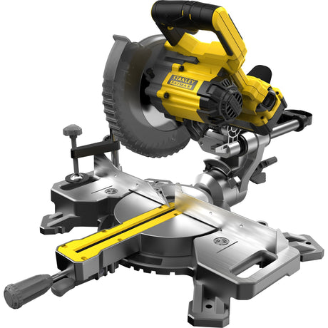Stanley fatmax v20 18v 4.0ah 190 mm afkort- en verstekzaag (geel zwart, accu (18v, 4.0ah) en oplader (2a) inbegrepen)