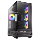 Antec c7 argb midi tower behuizing (zwart | 2x usb-a | 1x usb-c | tempered glass)