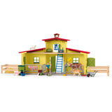 Schleich farm world - grote stal, geel speelfiguur