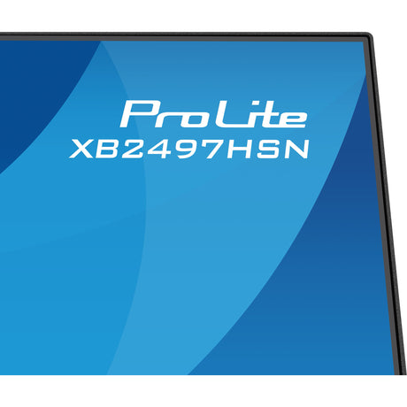Iiyama prolite xb2497hsn-b1 23.8 monitor (zwart (mat), 1x displayport, 1x hdmi, 3x usb-c, 2x usb-a, 1x rj-45)