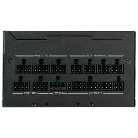 Silverstone hela 850r platinum modulaire 850 watt voeding (zwart, 4x pcie)