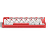 Iqunix og80 joy vendor wireless mechanical keyboard (rood, us lay-out (qwerty), iqunix moonstone, 80% (tkl), rgb leds, hot-swappable, pbt, 2.4ghz | bluetooth 5.1 | usb-c)
