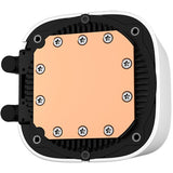 Deepcool le520 wh waterkoeling (wit, 4-pins pwm fan-connector)
