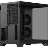 Fractal design pop 2 vision midi tower behuizing (zwart | 1x usb-a | 1x usb-c | tempered glass)