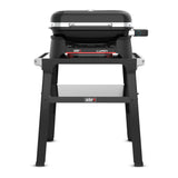 Weber lumin compact elektrische barbecue voor buiten met onderstel (zwart, 4 tot 6 personen, grilloppervlak 1561 cm²)