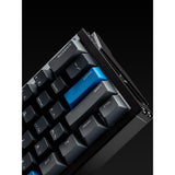 Iqunix ez60 magnetic switch gaming he keyboard (zwart, us lay-out (qwerty), gateron star trail, 60%, rgb, double shot pbt keycaps)
