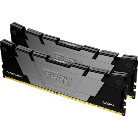 Kingston fury renegade 32 gb ddr4-3600 (2x 16 gb) werkgeheugen (zwart, kf436c16rb12k2 32, xmp 2.0)