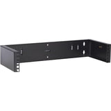 Dsi 2u wall mount bracket - ds-wmb2-s server rack (zwart, 520 x 180 x 90 mm)