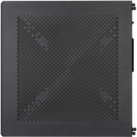 Silverstone milo 12 mini tower behuizing (zwart | 2x usb-a | 1x usb-c)