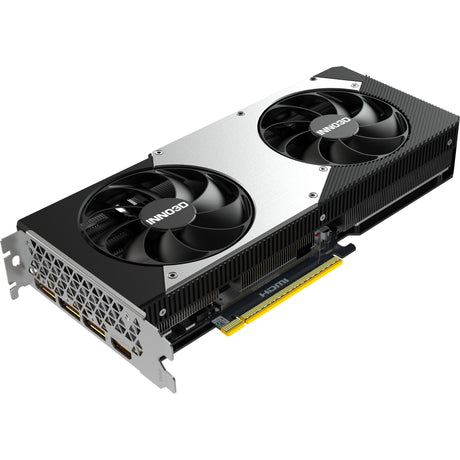 Inno3d geforce rtx 5070 twin x2 oc grafische kaart (zwart, dlss 4, 3x displayport, 1x hdmi 2.1)