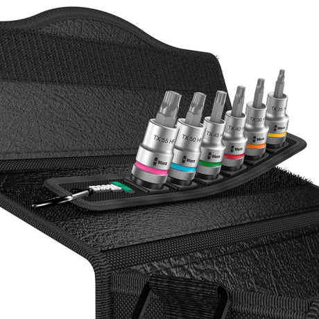 Wera belt c 3 zyklop doppenset, 1 2 dopsleutel (zwart, 6-delig, met vasthoudfunctie)