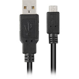 Sharkoon usb-a 2.0 > micro usb-b kabel (zwart, 0,5 meter)