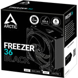 Arctic freezer 36 cpu-koeler (zwart, 4-pin pwm)