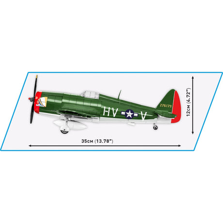 Cobi historical collection - p-47 thunderbolt constructiespeelgoed (schaal 1:32)