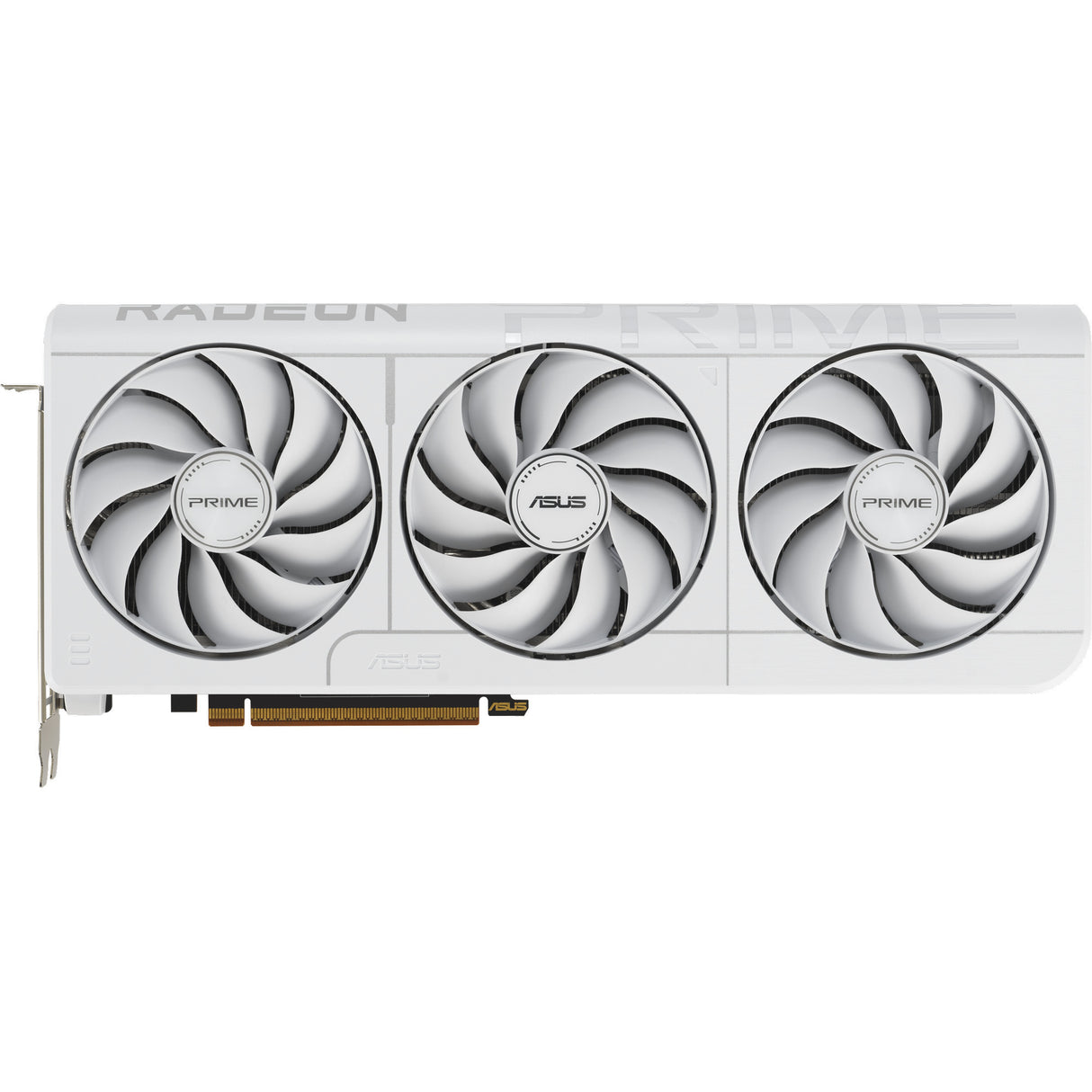 Asus prime radeon rx 9070 xt oc white grafische kaart (wit, 3x displayport, 1x hdmi 2.1, rdna4)