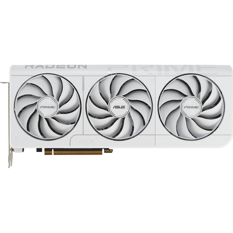Asus prime radeon rx 9070 xt oc white grafische kaart (wit, 3x displayport, 1x hdmi 2.1, rdna4)