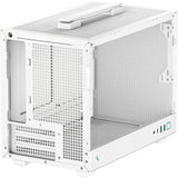 Deepcool ch160 mini tower behuizing (wit | 2x usb-a | 1x usb-c | tempered glass)