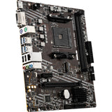 Msi a520m-a pro socket am4 moederbord (zwart grijs, raid, gb-lan, sound, µatx)