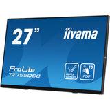 Iiyama prolite t2755qsc-b1 27 touchscreen monitor (zwart, 1x displayport, 1x hdmi, 2x usb-a)