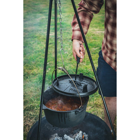 The windmill dutch oven 9 qt kookpan (zwart, ø 31.5 cm | 8.5 liter)