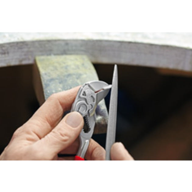 Knipex 86 03 250 sleuteltang - 250 mm - verchroomd - sleutelwijdte tot 52 mm 2 inch - kunststof bekleed