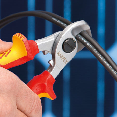 Knipex 95 16 165 kabelschaar vde - professioneel en krachtig knipgereedschap