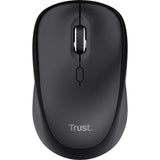 Trust ody ii stille draadloze toetsenbord- en muisset desktopset (zwart, us lay-out (qwerty), membraan, 100%, 800 dpi - 1.600 dpi)