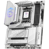 Msi mpg x870e edge ti wifi socket am5 moederbord (zilver, 5gb-lan, wi-fi 7, bt, sound, atx)