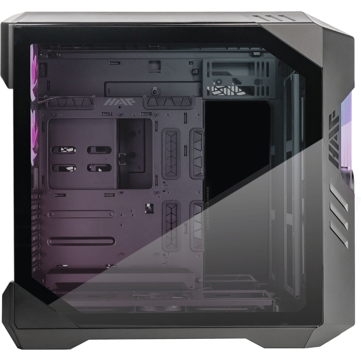 Cooler master haf 700 evo big tower behuizing (grijs | 4x usb-a | 1x usb-c | rgb | tempered glass)