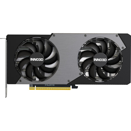 Inno3d geforce rtx 5070 twin x2 oc grafische kaart (zwart, dlss 4, 3x displayport, 1x hdmi 2.1)