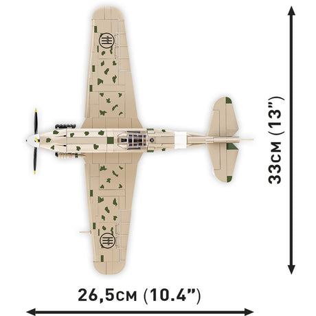 Cobi historical collection - macchi c.202 folgore constructiespeelgoed (schaal 1:32)